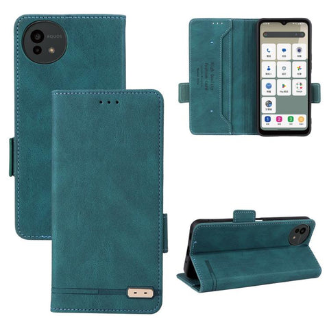 Magnetic Clasp Leather Phone Case, For Sharp Aquos wish6, For Sharp Aquos R11, For Sharp Aquos wish5, For Sharp Aquos Sense9, For Sharp Aquos R9 Pro, For Sharp Aquos Sense8, For Sharp Aquos R8, For Sharp Aquos Wish 3