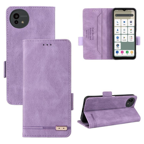 Magnetic Clasp Leather Phone Case, For Sharp Aquos wish6, For Sharp Aquos R11, For Sharp Aquos wish5, For Sharp Aquos Sense9, For Sharp Aquos R9 Pro, For Sharp Aquos Sense8, For Sharp Aquos R8, For Sharp Aquos Wish 3