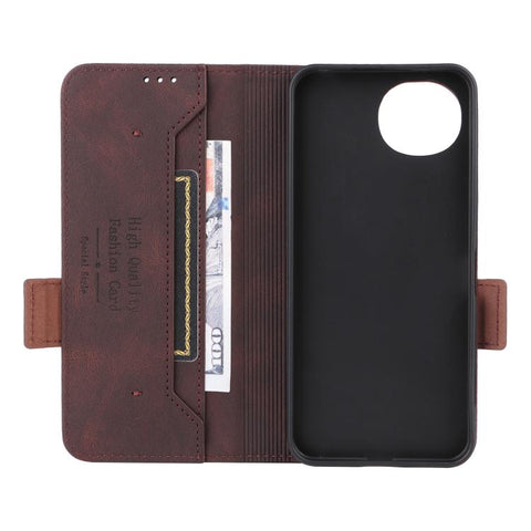 Magnetic Clasp Leather Phone Case, For Sharp Aquos wish6, For Sharp Aquos R11, For Sharp Aquos wish5, For Sharp Aquos Sense9, For Sharp Aquos R9 Pro, For Sharp Aquos Sense8, For Sharp Aquos R8, For Sharp Aquos Wish 3