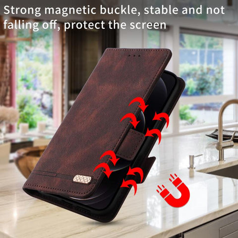 Magnetic Clasp Leather Phone Case, For Sharp Aquos wish6, For Sharp Aquos R11, For Sharp Aquos wish5, For Sharp Aquos Sense9, For Sharp Aquos R9 Pro, For Sharp Aquos Sense8, For Sharp Aquos R8, For Sharp Aquos Wish 3