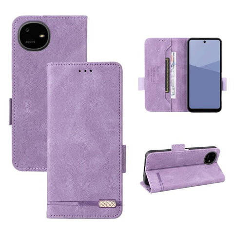 Magnetic Clasp Leather Phone Case, For Sharp Aquos wish6, For Sharp Aquos R11, For Sharp Aquos wish5, For Sharp Aquos Sense9, For Sharp Aquos R9 Pro, For Sharp Aquos Sense8, For Sharp Aquos R8, For Sharp Aquos Wish 3