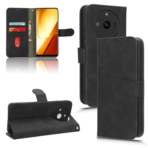 Skin Feel Magnetic Flip Leather Phone Case, For Realme C67 4G, For Realme 11 5G / 11X 5G, For Realme C53 4G, For Realme 11, For Realme 11 Pro / 11 Pro+, For Realme C65 4G