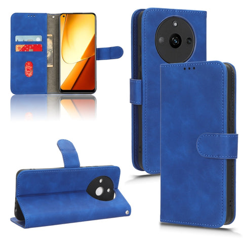 Skin Feel Magnetic Flip Leather Phone Case, For Realme C67 4G, For Realme 11 5G / 11X 5G, For Realme C53 4G, For Realme 11, For Realme 11 Pro / 11 Pro+, For Realme C65 4G
