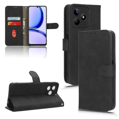 Skin Feel Magnetic Flip Leather Phone Case, For Realme C67 4G, For Realme 11 5G / 11X 5G, For Realme C53 4G, For Realme 11, For Realme 11 Pro / 11 Pro+, For Realme C65 4G