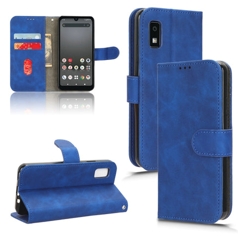 Skin Feel Magnetic Flip Leather Phone Case, For Sharp Aquos wish6, For Sharp Aquos R11, For Sharp Aquos R10, For Sharp Aquos wish5, For Sharp Aquos Sense9, For Sharp Aquos R9, For Sharp Aquos Sense8, For Sharp Aquos Wish 3