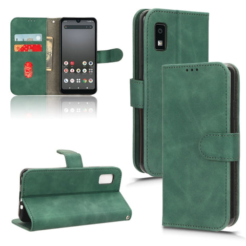 Skin Feel Magnetic Flip Leather Phone Case, For Sharp Aquos wish6, For Sharp Aquos R11, For Sharp Aquos R10, For Sharp Aquos wish5, For Sharp Aquos Sense9, For Sharp Aquos R9, For Sharp Aquos Sense8, For Sharp Aquos Wish 3