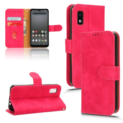Skin Feel Magnetic Flip Leather Phone Case, For Sharp Aquos wish6, For Sharp Aquos R11, For Sharp Aquos R10, For Sharp Aquos wish5, For Sharp Aquos Sense9, For Sharp Aquos R9, For Sharp Aquos Sense8, For Sharp Aquos Wish 3