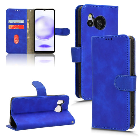 Skin Feel Magnetic Flip Leather Phone Case, For Sharp Aquos wish6, For Sharp Aquos R11, For Sharp Aquos R10, For Sharp Aquos wish5, For Sharp Aquos Sense9, For Sharp Aquos R9, For Sharp Aquos Sense8, For Sharp Aquos Wish 3