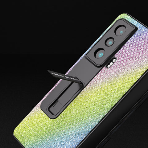 ABEEL Integrated Diamond Series Phone Case with Holder, For Honor Magic Vs