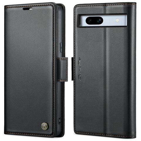 CaseMe 023 Butterfly Buckle Litchi Texture RFID Anti-theft Leather Phone Case, For Google Pixel 10 Pro XL / 9 Pro XL, For Google Pixel 10 / 10 Pro / 9, For Google Pixel 8a, For Google Pixel 8 Pro, For Google Pixel 8, For Google Pixel 7a