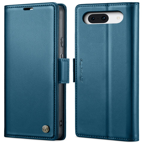CaseMe 023 Butterfly Buckle Litchi Texture RFID Anti-theft Leather Phone Case, For Google Pixel 10 Pro XL / 9 Pro XL, For Google Pixel 10 / 10 Pro / 9, For Google Pixel 8a, For Google Pixel 8 Pro, For Google Pixel 8, For Google Pixel 7a