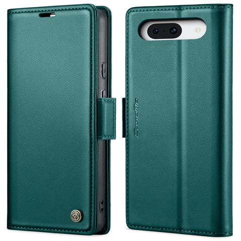 CaseMe 023 Butterfly Buckle Litchi Texture RFID Anti-theft Leather Phone Case, For Google Pixel 10 Pro XL / 9 Pro XL, For Google Pixel 10 / 10 Pro / 9, For Google Pixel 8a, For Google Pixel 8 Pro, For Google Pixel 8, For Google Pixel 7a