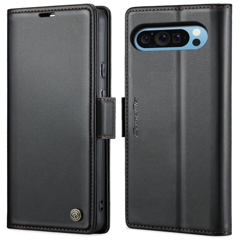 CaseMe 023 Butterfly Buckle Litchi Texture RFID Anti-theft Leather Phone Case, For Google Pixel 10 Pro XL / 9 Pro XL, For Google Pixel 10 / 10 Pro / 9, For Google Pixel 8a, For Google Pixel 8 Pro, For Google Pixel 8, For Google Pixel 7a