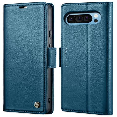 CaseMe 023 Butterfly Buckle Litchi Texture RFID Anti-theft Leather Phone Case, For Google Pixel 10 Pro XL / 9 Pro XL, For Google Pixel 10 / 10 Pro / 9, For Google Pixel 8a, For Google Pixel 8 Pro, For Google Pixel 8, For Google Pixel 7a