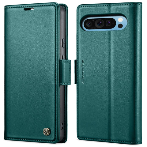 CaseMe 023 Butterfly Buckle Litchi Texture RFID Anti-theft Leather Phone Case, For Google Pixel 10 Pro XL / 9 Pro XL, For Google Pixel 10 / 10 Pro / 9, For Google Pixel 8a, For Google Pixel 8 Pro, For Google Pixel 8, For Google Pixel 7a