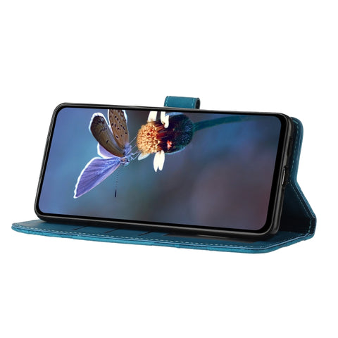 Flower Embossing Pattern Leather Phone Case, For Samsung Galaxy Note10, For Samsung Galaxy Note10+