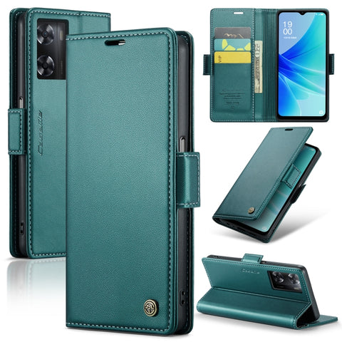 CaseMe 023 Butterfly Buckle Litchi Texture RFID Anti-theft Leather Phone Case, For OPPO A57 4G Global/A57s 4G Global, For OPPO Reno10 5G Global／Reno10 Pro Global, For OPPO Reno8 T 4G, For OPPO A77 4G Global / A57e 4G, For OPPO A78 4G, For OPPO A77s    ...