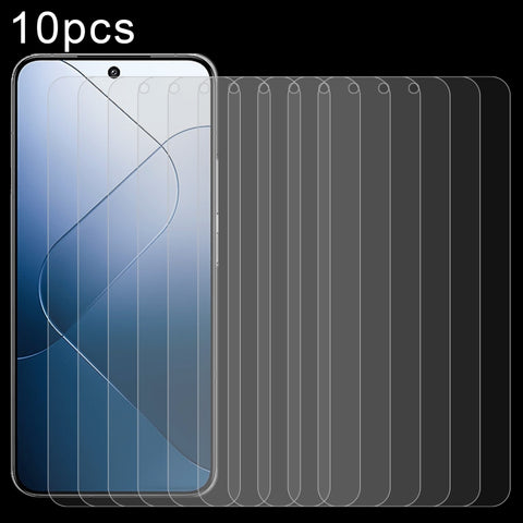 10pcs 0.26mm 9H 2.5D Tempered Glass Film, For Xiaomi Poco M7 Pro 5G, For Xiaomi Poco C75 5G, For Xiaomi Redmi K80 / K80 Pro, For Xiaomi Redmi Note 14 4G, For Xiaomi Redmi A4 5G, For Xiaomi Redmi 14R / A3 Pro, For Xiaomi Redmi Note 14 5G                ...