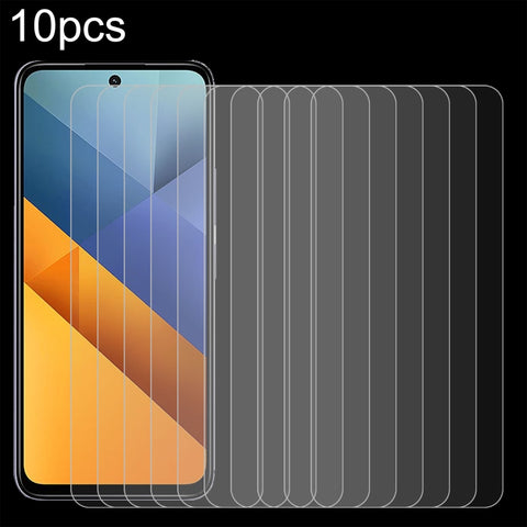 10pcs 0.26mm 9H 2.5D Tempered Glass Film, For Xiaomi Poco M7 Pro 5G, For Xiaomi Poco C75 5G, For Xiaomi Redmi K80 / K80 Pro, For Xiaomi Redmi Note 14 4G, For Xiaomi Redmi A4 5G, For Xiaomi Redmi 14R / A3 Pro, For Xiaomi Redmi Note 14 5G                ...