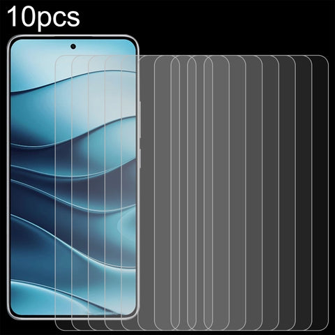 10pcs 0.26mm 9H 2.5D Tempered Glass Film, For Xiaomi Poco M7 Pro 5G, For Xiaomi Poco C75 5G, For Xiaomi Redmi K80 / K80 Pro, For Xiaomi Redmi Note 14 4G, For Xiaomi Redmi A4 5G, For Xiaomi Redmi 14R / A3 Pro, For Xiaomi Redmi Note 14 5G                ...