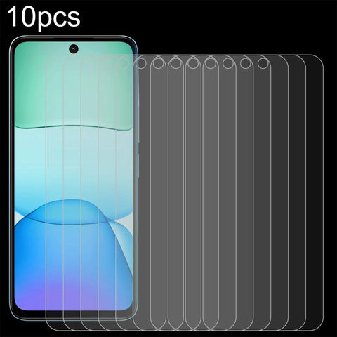 10pcs 0.26mm 9H 2.5D Tempered Glass Film, For Redmi A7 4G 171.8mm, For Redmi 17C 4G, For Xiaomi Poco C81x 4G, For Xiaomi Poco M8s 5G, For Xiaomi Poco C81 Pro 4G, For Redmi A7 Pro 171mm / Poco C85x 5G, For Redmi R70 5G / R70m 5G, For Xiaomi Poco C85x 5G...