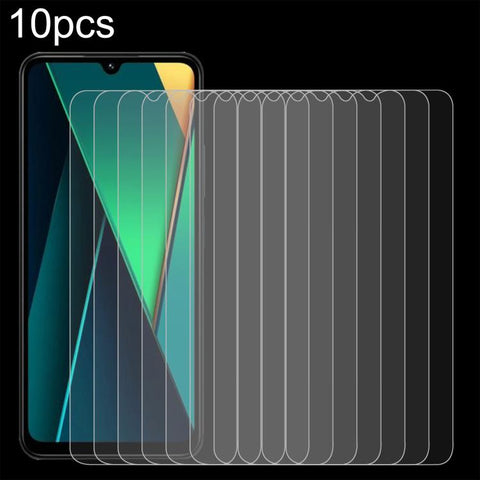 10pcs 0.26mm 9H 2.5D Tempered Glass Film, For Redmi A7 4G 171.8mm, For Redmi 17C 4G, For Xiaomi Poco C81x 4G, For Xiaomi Poco M8s 5G, For Xiaomi Poco C81 Pro 4G, For Redmi A7 Pro 171mm / Poco C85x 5G, For Redmi R70 5G / R70m 5G, For Xiaomi Poco C85x 5G...