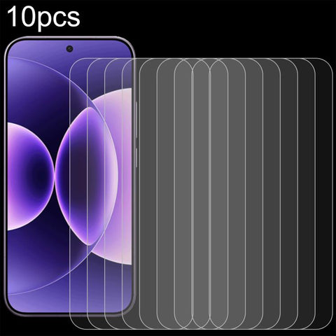 10pcs 0.26mm 9H 2.5D Tempered Glass Film, For Redmi A7 4G 171.8mm, For Redmi 17C 4G, For Xiaomi Poco C81x 4G, For Xiaomi Poco M8s 5G, For Xiaomi Poco C81 Pro 4G, For Redmi A7 Pro 171mm / Poco C85x 5G, For Redmi R70 5G / R70m 5G, For Xiaomi Poco C85x 5G...