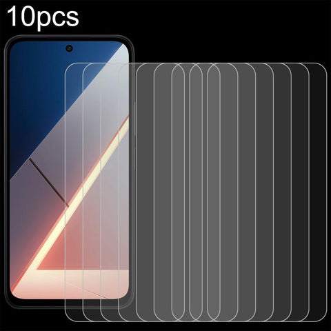 10pcs 0.26mm 9H 2.5D Tempered Glass Film, For Redmi A7 4G 171.8mm, For Redmi 17C 4G, For Xiaomi Poco C81x 4G, For Xiaomi Poco M8s 5G, For Xiaomi Poco C81 Pro 4G, For Redmi A7 Pro 171mm / Poco C85x 5G, For Redmi R70 5G / R70m 5G, For Xiaomi Poco C85x 5G...