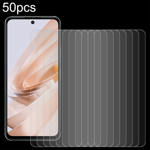 50pcs 0.26mm 9H 2.5D Tempered Glass Film, For Xiaomi Poco M7 Pro 5G, For Xiaomi Poco C75 5G, For Xiaomi Redmi K80 / K80 Pro, For Xiaomi Redmi Note 14 4G, For Xiaomi Redmi A4 5G, For Xiaomi Redmi 14R / A3 Pro, For Xiaomi Redmi Note 14 5G                ...
