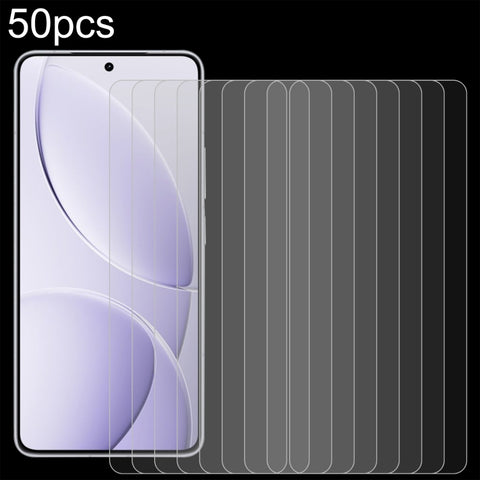 50pcs 0.26mm 9H 2.5D Tempered Glass Film, For Xiaomi Poco M7 Pro 5G, For Xiaomi Poco C75 5G, For Xiaomi Redmi K80 / K80 Pro, For Xiaomi Redmi Note 14 4G, For Xiaomi Redmi A4 5G, For Xiaomi Redmi 14R / A3 Pro, For Xiaomi Redmi Note 14 5G                ...