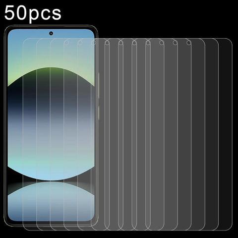 50pcs 0.26mm 9H 2.5D Tempered Glass Film, For Redmi A7 4G 171.8mm, For Redmi 17C 4G, For Xiaomi Poco C81x 4G, For Xiaomi Poco M8s 5G, For Xiaomi Poco C81 Pro 4G, For Redmi A7 Pro 171mm / Poco C85x 5G, For Redmi R70 5G / R70m 5G, For Xiaomi Poco C85x 5G...