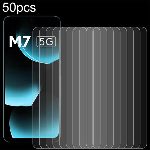 50pcs 0.26mm 9H 2.5D Tempered Glass Film, For Redmi A7 4G 171.8mm, For Redmi 17C 4G, For Xiaomi Poco C81x 4G, For Xiaomi Poco M8s 5G, For Xiaomi Poco C81 Pro 4G, For Redmi A7 Pro 171mm / Poco C85x 5G, For Redmi R70 5G / R70m 5G, For Xiaomi Poco C85x 5G...