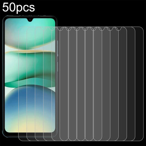 50pcs 0.26mm 9H 2.5D Tempered Glass Film, For Redmi A7 4G 171.8mm, For Redmi 17C 4G, For Xiaomi Poco C81x 4G, For Xiaomi Poco M8s 5G, For Xiaomi Poco C81 Pro 4G, For Redmi A7 Pro 171mm / Poco C85x 5G, For Redmi R70 5G / R70m 5G, For Xiaomi Poco C85x 5G...