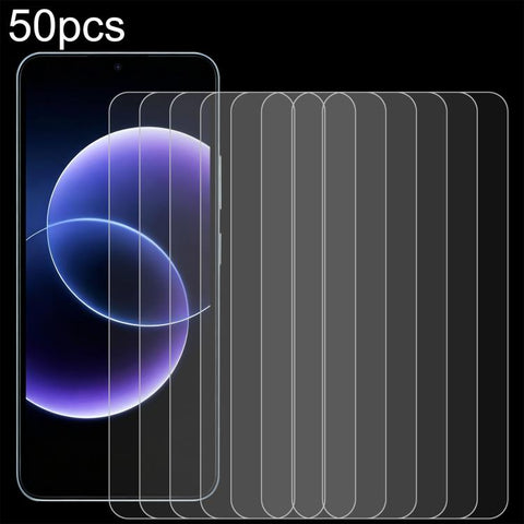 50pcs 0.26mm 9H 2.5D Tempered Glass Film, For Redmi A7 4G 171.8mm, For Redmi 17C 4G, For Xiaomi Poco C81x 4G, For Xiaomi Poco M8s 5G, For Xiaomi Poco C81 Pro 4G, For Redmi A7 Pro 171mm / Poco C85x 5G, For Redmi R70 5G / R70m 5G, For Xiaomi Poco C85x 5G...