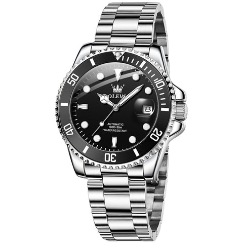 OLEVS 6650 Men Luminous Waterproof Mechanical Watch