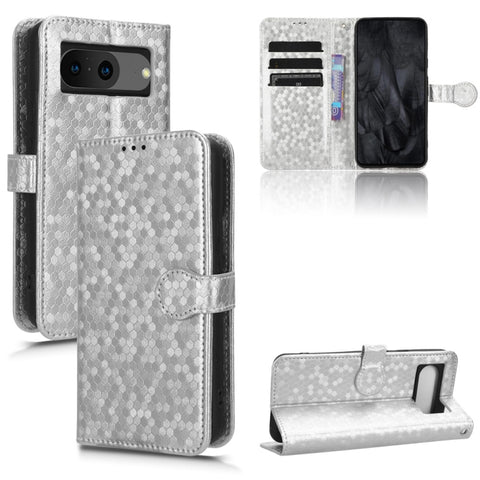 Honeycomb Dot Texture Leather Phone Case, For Google Pixel 8 Pro, For Google Pixel 8