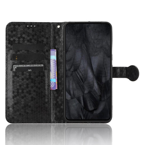 Honeycomb Dot Texture Leather Phone Case, For Google Pixel 8 Pro, For Google Pixel 8
