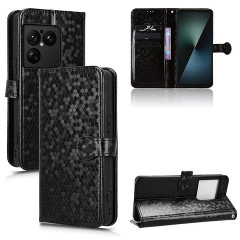 Honeycomb Dot Texture Leather Phone Case, For Sony Xperia 10 VIII, For Sony Xperia 1 VIII, For Sony Xperia 10 VII, For Sony Xperia 1 VII, For Sony Xperia 10 VI, For Sony Xperia 1 VI, For Sony Xperia 1 V, For Sony Xperia 10 V