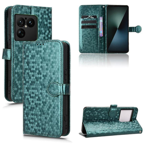 Honeycomb Dot Texture Leather Phone Case, For Sony Xperia 10 VIII, For Sony Xperia 1 VIII, For Sony Xperia 10 VII, For Sony Xperia 1 VII, For Sony Xperia 10 VI, For Sony Xperia 1 VI, For Sony Xperia 1 V, For Sony Xperia 10 V