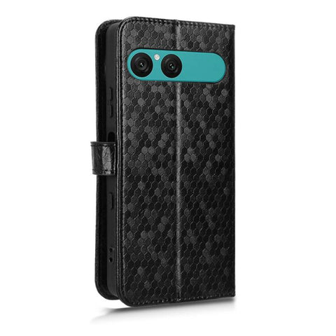 Honeycomb Dot Texture Leather Phone Case, For Sony Xperia 10 VIII, For Sony Xperia 1 VIII, For Sony Xperia 10 VII, For Sony Xperia 1 VII, For Sony Xperia 10 VI, For Sony Xperia 1 VI, For Sony Xperia 1 V, For Sony Xperia 10 V