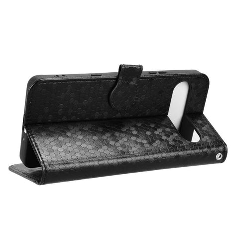 Honeycomb Dot Texture Leather Phone Case, For Sony Xperia 10 VIII, For Sony Xperia 1 VIII, For Sony Xperia 10 VII, For Sony Xperia 1 VII, For Sony Xperia 10 VI, For Sony Xperia 1 VI, For Sony Xperia 1 V, For Sony Xperia 10 V