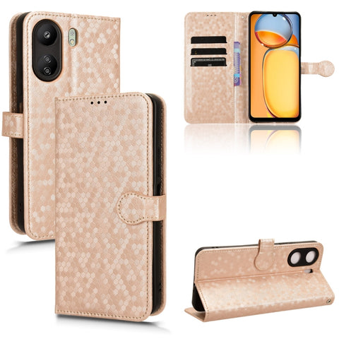 Honeycomb Dot Texture Leather Phone Case, For Xiaomi Redmi 13C / Poco C65, For Xiaomi 14 Pro, For Xiaomi Redmi Note 13 Pro+ 5G, For Xiaomi Redmi K70 5G / K70 Pro 5G, For Xiaomi Redmi Note 12S 4G, For Xiaomi 13 Ultra