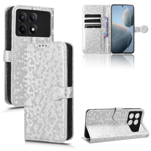 Honeycomb Dot Texture Leather Phone Case, For Xiaomi Poco F6 /Redmi Turbo 3, For Xiaomi Civi 4 Pro, For Xiaomi Poco M6 Pro 4G, For Xiaomi Redmi A3, For Xiaomi Redmi Note 13 Pro 4G Global, For Xiaomi Redmi Note 13 4G, For Xiaomi Redmi 13C 5G / 4G       ...