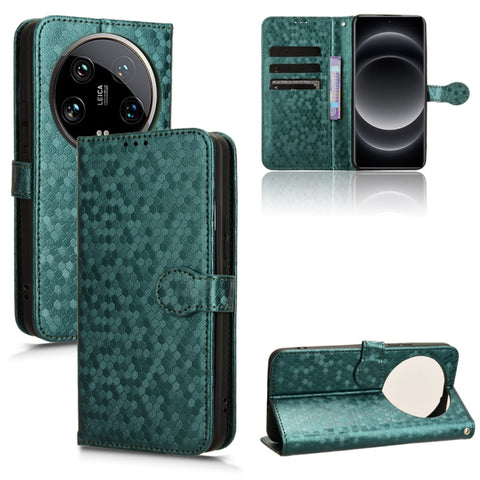 Honeycomb Dot Texture Leather Phone Case, For Xiaomi Poco F6 /Redmi Turbo 3, For Xiaomi Civi 4 Pro, For Xiaomi Poco M6 Pro 4G, For Xiaomi Redmi A3, For Xiaomi Redmi Note 13 Pro 4G Global, For Xiaomi Redmi Note 13 4G, For Xiaomi Redmi 13C 5G / 4G       ...