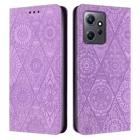 Ethnic Embossed Adsorption Leather Phone Case, For Xiaomi Redmi 13 4G, For Xiaomi Redmi Note 13 5G, For Xiaomi Redmi 13C, For Xiaomi Redmi Note 13 Pro 5G, For Redmi Note 12 Pro 4G, For Redmi Note 12 4G Global, For Redmi Note 12 Pro 5G Global           ...