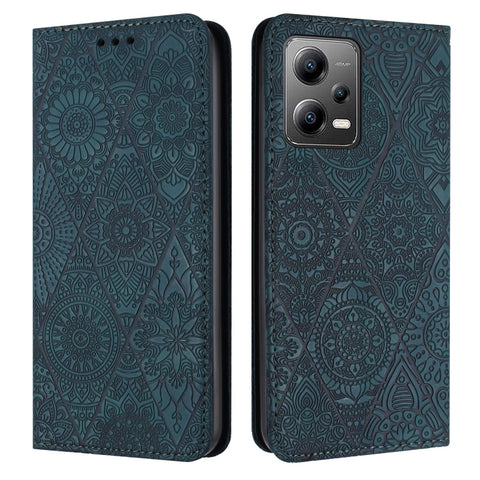 Ethnic Embossed Adsorption Leather Phone Case, For Xiaomi Redmi 13 4G, For Xiaomi Redmi Note 13 5G, For Xiaomi Redmi 13C, For Xiaomi Redmi Note 13 Pro 5G, For Redmi Note 12 Pro 4G, For Redmi Note 12 4G Global, For Redmi Note 12 Pro 5G Global           ...
