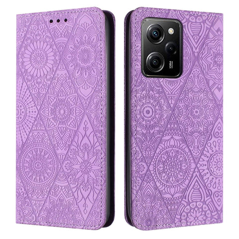 Ethnic Embossed Adsorption Leather Phone Case, For Xiaomi Redmi 13 4G, For Xiaomi Redmi Note 13 5G, For Xiaomi Redmi 13C, For Xiaomi Redmi Note 13 Pro 5G, For Redmi Note 12 Pro 4G, For Redmi Note 12 4G Global, For Redmi Note 12 Pro 5G Global           ...