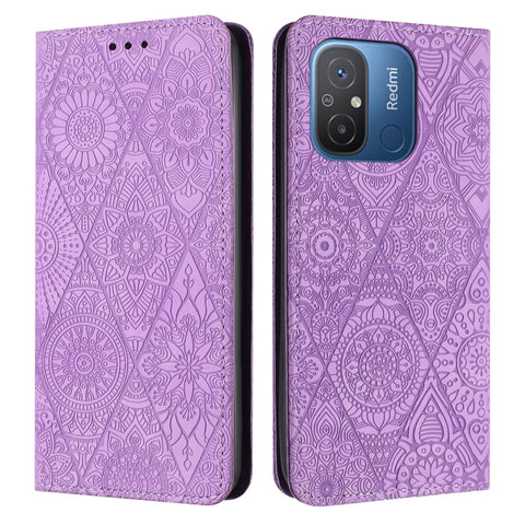 Ethnic Embossed Adsorption Leather Phone Case, For Xiaomi Redmi 13 4G, For Xiaomi Redmi Note 13 5G, For Xiaomi Redmi 13C, For Xiaomi Redmi Note 13 Pro 5G, For Redmi Note 12 Pro 4G, For Redmi Note 12 4G Global, For Redmi Note 12 Pro 5G Global           ...