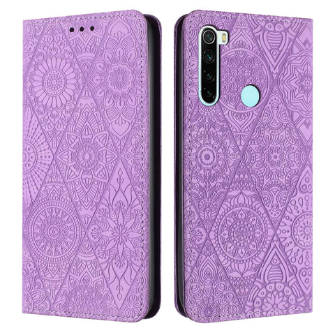 Ethnic Embossed Adsorption Leather Phone Case, For Redmi Note 9 Pro, For Redmi Note 8T, For Redmi Note 8, For Redmi Note 8 Pro, For Redmi Note 7 / 7 Pro