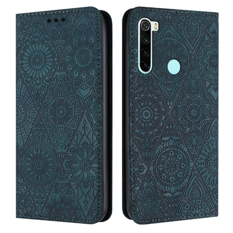 Ethnic Embossed Adsorption Leather Phone Case, For Redmi Note 9 Pro, For Redmi Note 8T, For Redmi Note 8, For Redmi Note 8 Pro, For Redmi Note 7 / 7 Pro